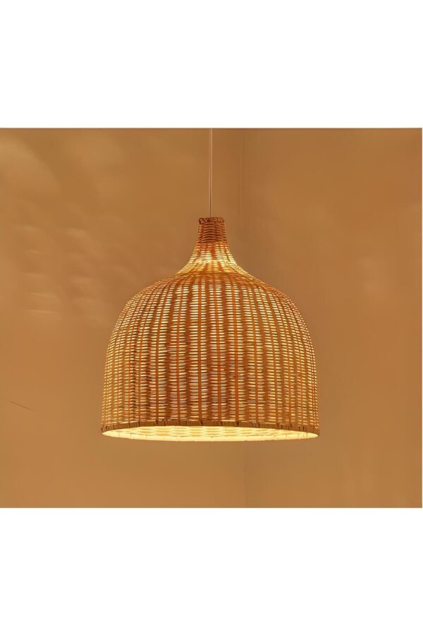 Rattan Bambu Tekli Avize